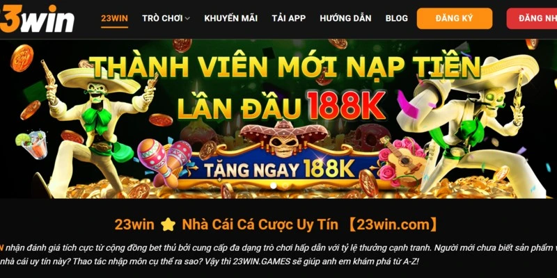 Điều khoản tham gia 23WIN tạo nên môi trường giải trí lành mạnh